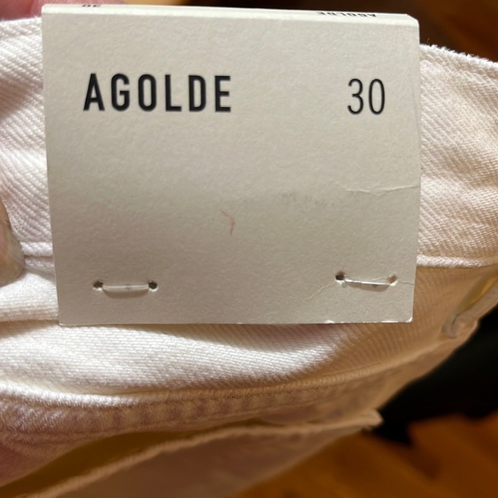 AGolde 90’s Pinch Waist Short High Rise Straight Size 30 NWT - Picture 9 of 16